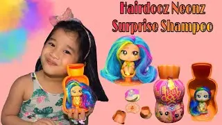 HAIRDOOZ NEONZ SURPRISE SHAMPOO UNBOXING AND PRETEND PLAY | Aaleyah |