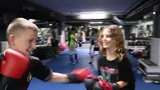 Groepsles Kinder kickboksen
