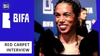 Vinette Robinson - Boiling Point -  2021 BIFA Red Carpet Interview