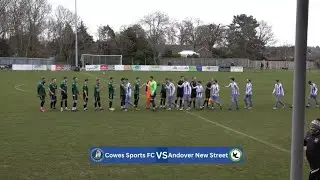 Cowes Sports FC VS Andover New Street - Velocity Wessex League - Full Match - 16th March 2024