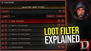 Diablo 4 - How to set up your Loot Filter (+ Code)