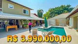 MARAVILHOSA CASA MODERNA DE LUXO À VENDA PORTEIRA FECHADA NA BARRA DA TIJUCA!! | MULLER IMÓVEIS RJ
