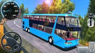 Uphill Bus Driving Simulator 3D - Offroad Bus Tourist Hill Station - Android Gameplay