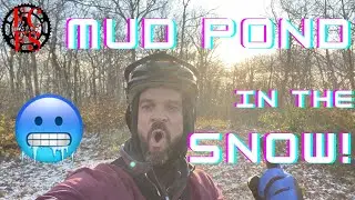 Mountain Biking Mud Pond Loop to Oak Knob - George Washington National Forest - in the SNOW!