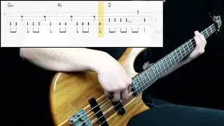 The M.V.P.'s - Turnin' My Heartbeat Up (Bass Cover) (Play Along Tabs In Video)