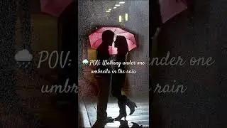 #rainydayromance #LoveInTheRain #UmbrellaMoments #SlowLove #ClassicRomance #RainKissed