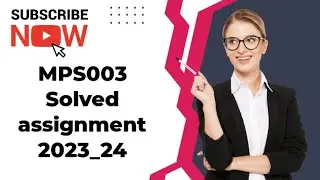 Igonu Political science solved assignment MPS003 2023_24