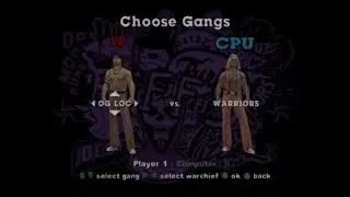 GTA San Andreas Characters in The Warriors