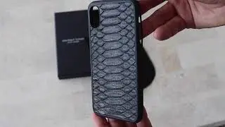 Unboxing the Michael Louis Black Python iPhone X/XS Case