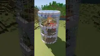 Constru&iacute; una CASA MODERNA de CRISTAL en Minecraft 🏠✨ | Idea Survival