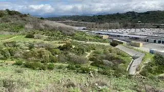Tesoro Nature Trail from the North facing slope