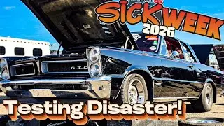 BIG FAIL at Day One of SICK WEEK testing!