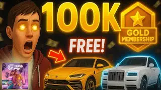 🔥 NEW TRICK to Get $100K, GOLD Membership & RARE CARS in GRAND MOBILE RP! 🔥(Hindi & English)