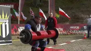 LOG LIFT WORLD RECORD, 500lbs Strongman Record ( 227kg ) by Zydrunas Savickas (2014)