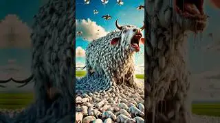 गाए चूहों में फँस गई! 😱😂 | देखो फिर क्या हुआ #shortsfeed #cartoon #cowai #viralvideo #india
