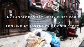 NY Landlords Pay Heavy Fines For Looking At Tenant Eviction History