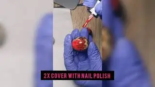 Before your first use of nail E-FILE you should buy an egg!