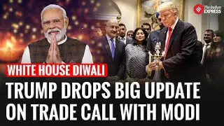 Trump Calls Modi on Diwali &mdash; Trade Talks Take Center Stage! | White House Diwali