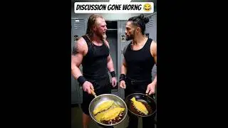 Roman Reigns Brock Lesnar Folding Or Fighting 😂😂