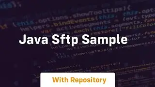 java sftp sample