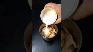 5 minute Britania Marie Biscuits  cake🤎 #viral #youtubeshorts