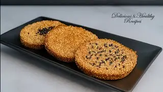 Quick 3-Ingredient Healthy Cookies | 10 min prep | Without added sugar, flour, eggs or milk! Vegan