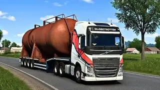 HEAVY 70 TON Cargo To Puertollano | POV Drive | Volvo 500HP | ETS2 Logitech G29 2K 60FPS HDR