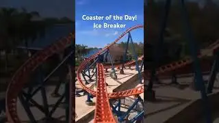 Ice Breaker at SeaWorld Orlando is a Premier Rides quadruple launch coaster!