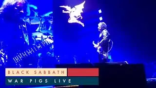 Black Sabbath &mdash; War Pigs Live - Front Row Zoom on Tony Iommi Playing the Iconic Main Riff