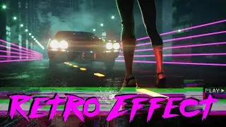 Synthwave - Retrowave Mix. Retro Effect. Synth Pop - Dreamwave