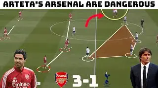 Tactical Analysis: Arsenal 3-1 Tottenham | How Arteta Tore Spurs Apart |