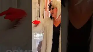 Круэлла испортила моё эстетичное видео с конфетной витриной 😅 #шорты #дисней #диснейленд #эстетик...