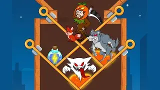 Hard Level Home Pin Rescue New Gameplay Puzzle - Pull The Pin Game
