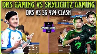 DRS Gaming vs Skylightz Gaming | DRS vs SG 4v4 Clash | Clash with kvn