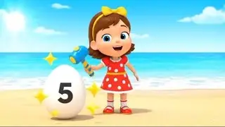 🥚🚗 Surprise Egg Cars Counting Song! | Crack Crack Crack | Learn Numbers 1 to 5 for Kids 🎶
