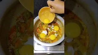 egg capsicum masala recipe #eggs #capsicum #food #recipe #shorts