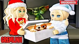*GREMLINII* 😈 SPIRIDUSII RAUTACIOSI Poveste HORROR de CRACIUN! 🎄(ROBLOX BROOKHAVEN RP)