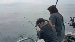 Seward AK fishing J Dock - jill