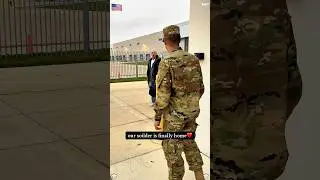 Soldiers coming home and surprise their family ❤️#military #viral #feelings #love #soldier