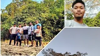 Family picnic // Collecting snail 🐌 and green leaves at the stream
