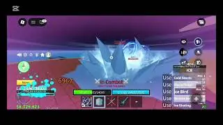 ❄️ Ice fruite combo god human and true triple catana 😊