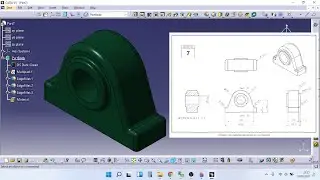 CATIA EXERCISE-7 | BEGINNER TUTORIAL