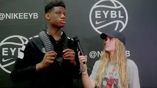 NIKE EYBL Session 1: Interview with Howard Pulley (MN) junior Daniel Oturu
