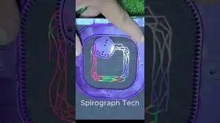 What does this pattern resemble?🤔| Do you like it #spirograph #satisfying #art #asmr