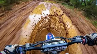 From Fog to Freefall: Extreme Mountain Hard Enduro Riding wild POV Ride
