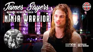 JAMES SAYERS, NINJA WARRIORS AUSTRALIA 2019 IN AMSTERDAM