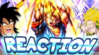 LIVE REACTION TO LEGEND RARITY SUPER VEGITO!! WHAT IS HAPPENING!?!?!?  (Dragon Ball Legends)