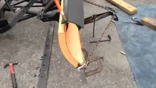 Fixing a bent Snowbear plow