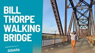 Bill Thorpe Walking bridge fredericton newbrunswick