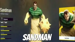 SANDMAN Hero Spotlight | Marvel Super War MOBA